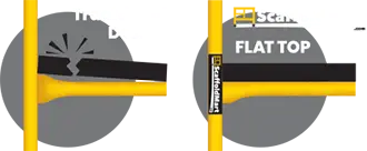 Flat Top tube design